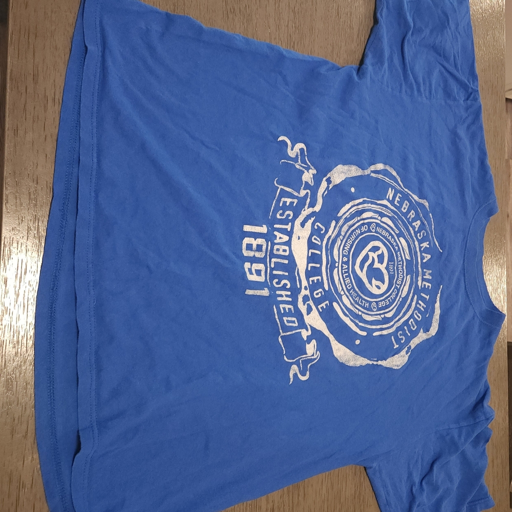 Nebraska Blue Women's Short Sleeve Tee